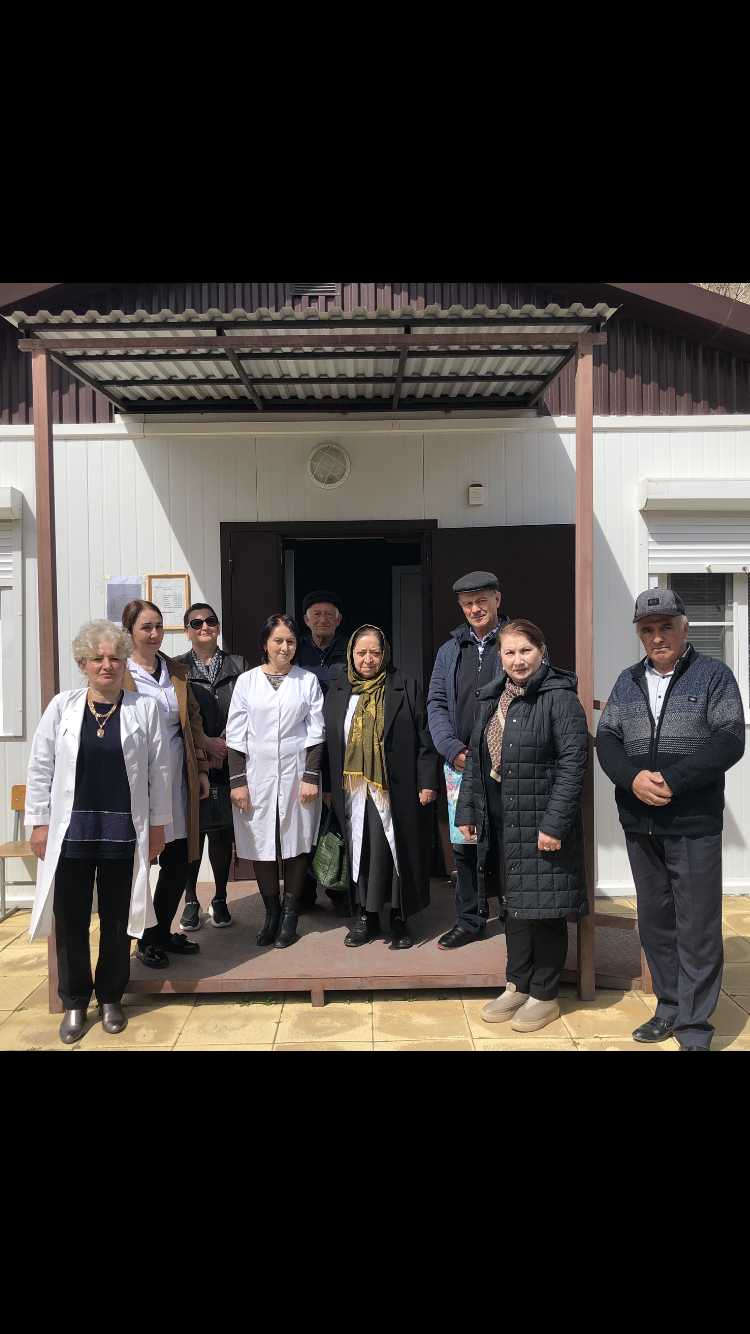 Выездной прием пациентов врачами Ахтынской ЦРБ в СП &quot;село Ялак&quot;.